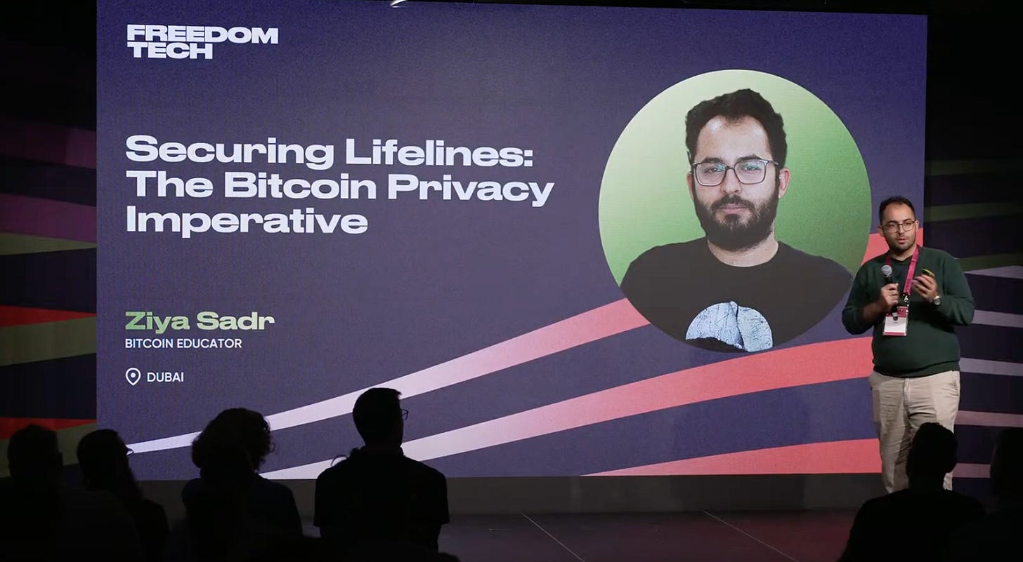 The 30,000-Foot View of the Oslo Freedom Forum 2 Independent Iranian Bitcoin educator, Ziya Sadr, speaks during the Freedom Tech track at the Oslo Freedom Forum.